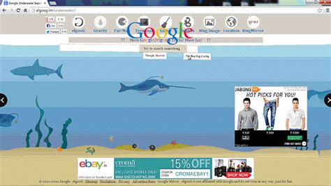 google underwater mr doob